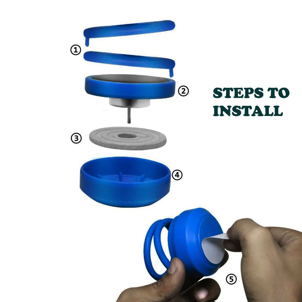 Solar Car Aroma Diffuser 360° Rotating Design, Air Freshener for Car, Home, Office