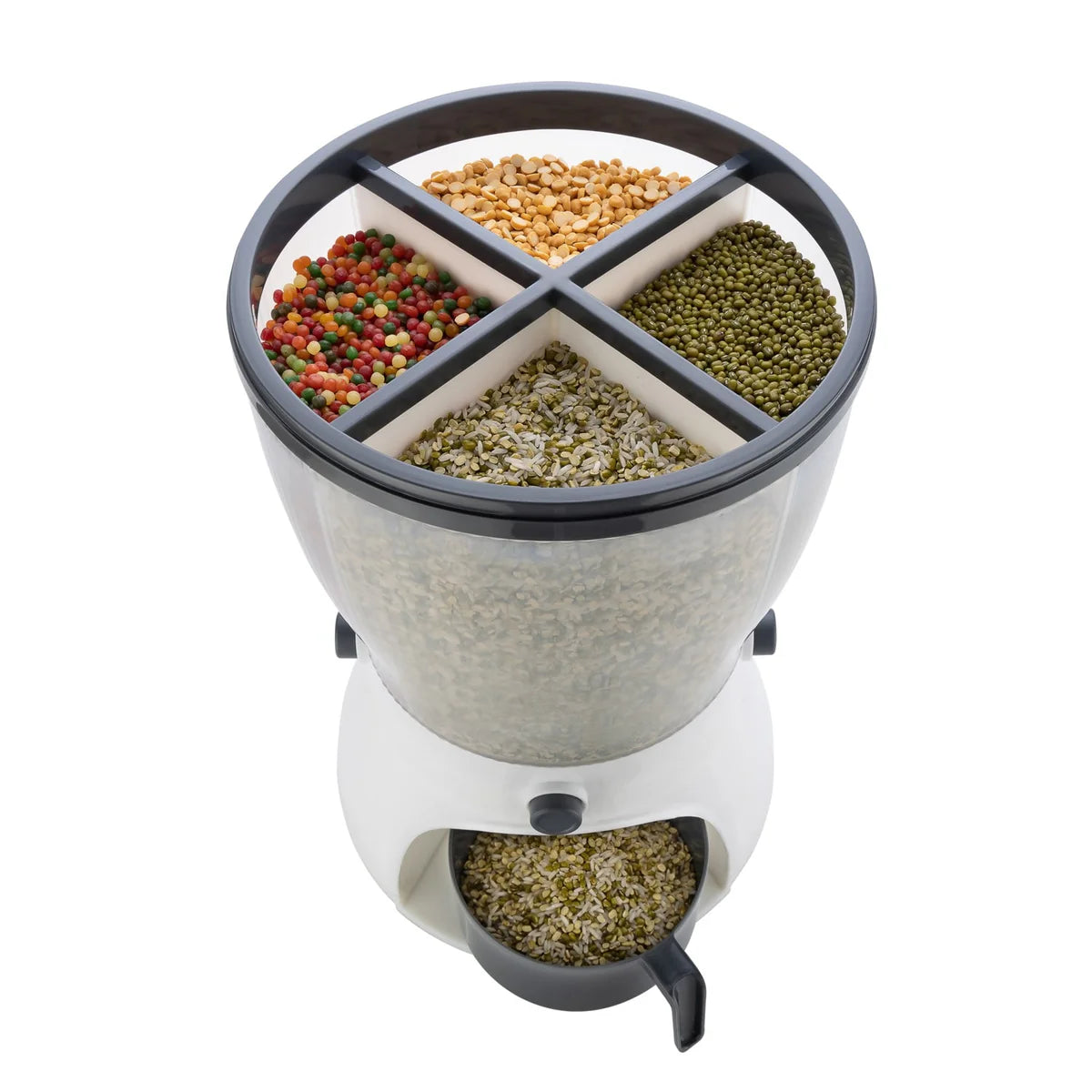 4-in-1 10L Rice & Grain Storage Dispenser