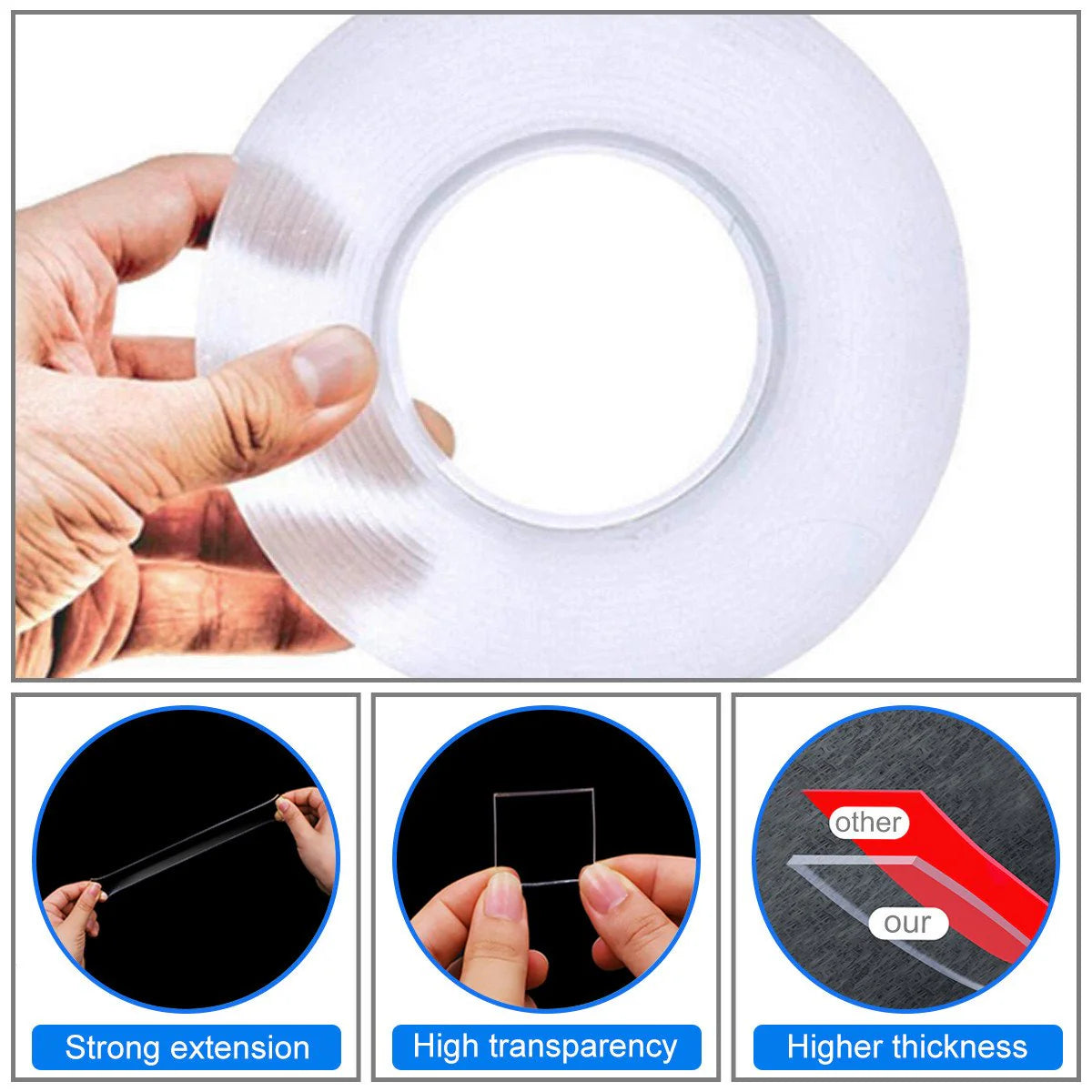 Nano Gel Double-Sided Tape (3M)