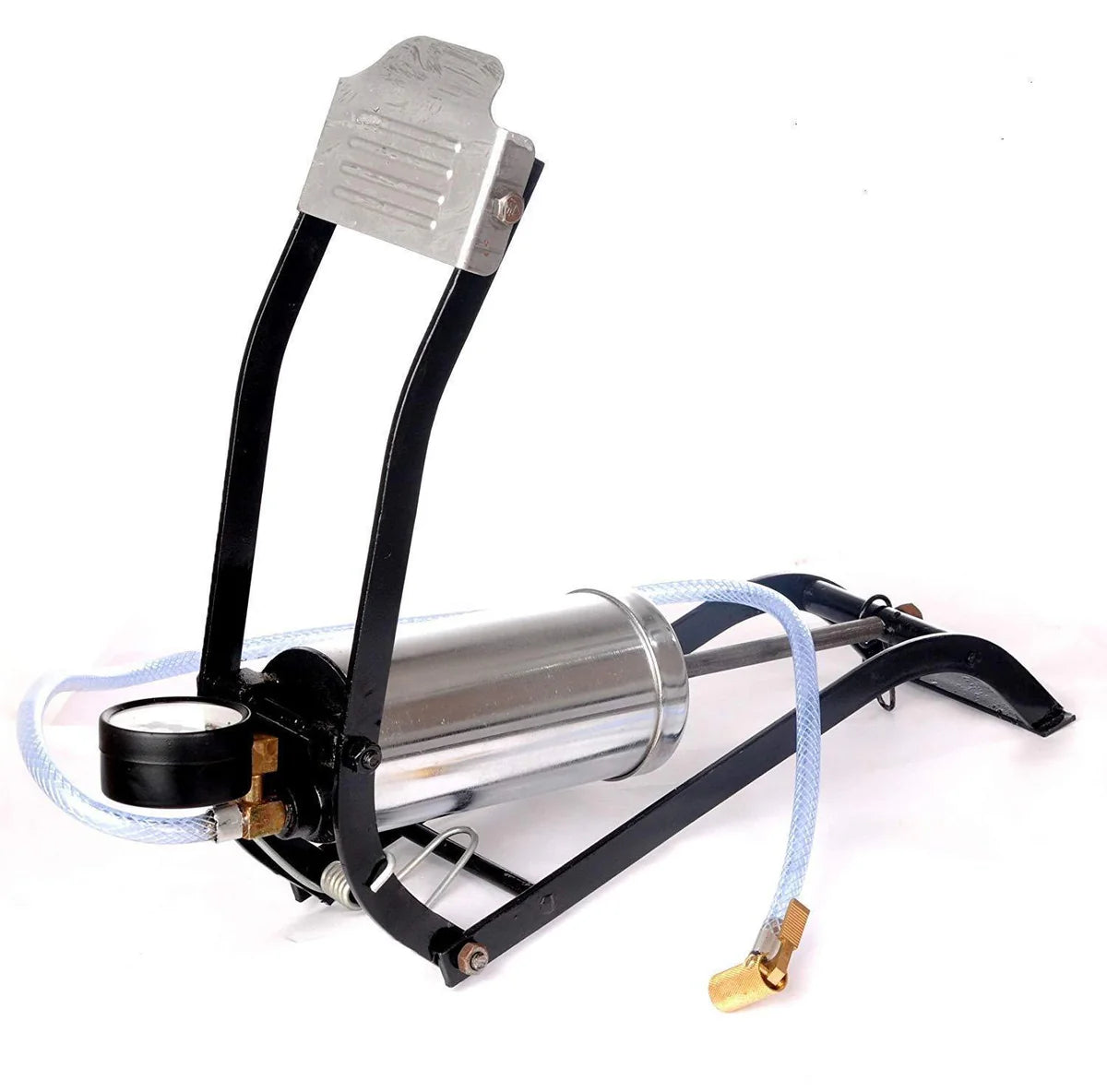 Heavy Duty Steel Foot Pump for Bike, Car, Cycle & More Vehicles