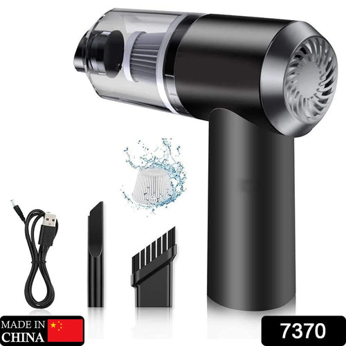 2 in 1 Wireless Vacuum Cleaner – 120W Handheld USB Rechargeable for Home & Car